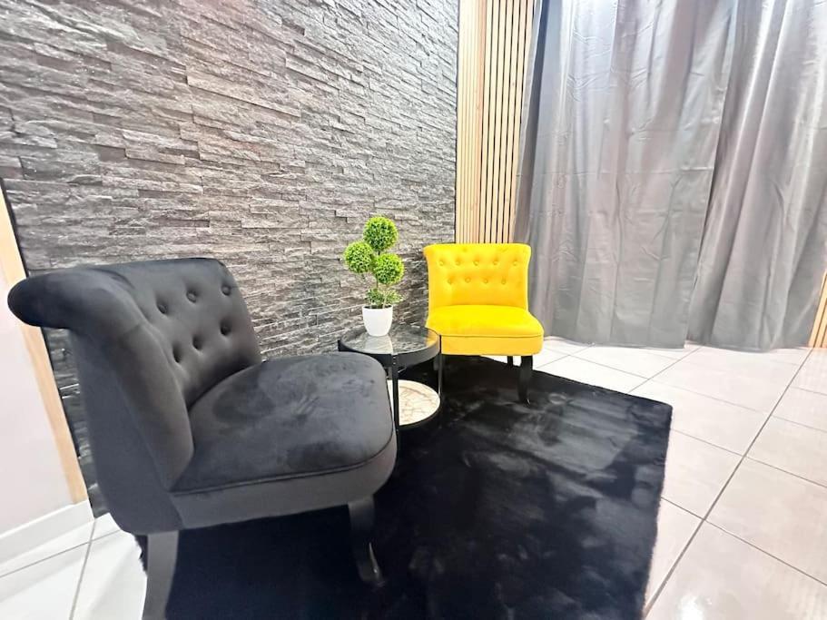 E Servagnat T3 Luxe Avec Sauna Jacuzzi Et Hammam Epernay Luaran gambar