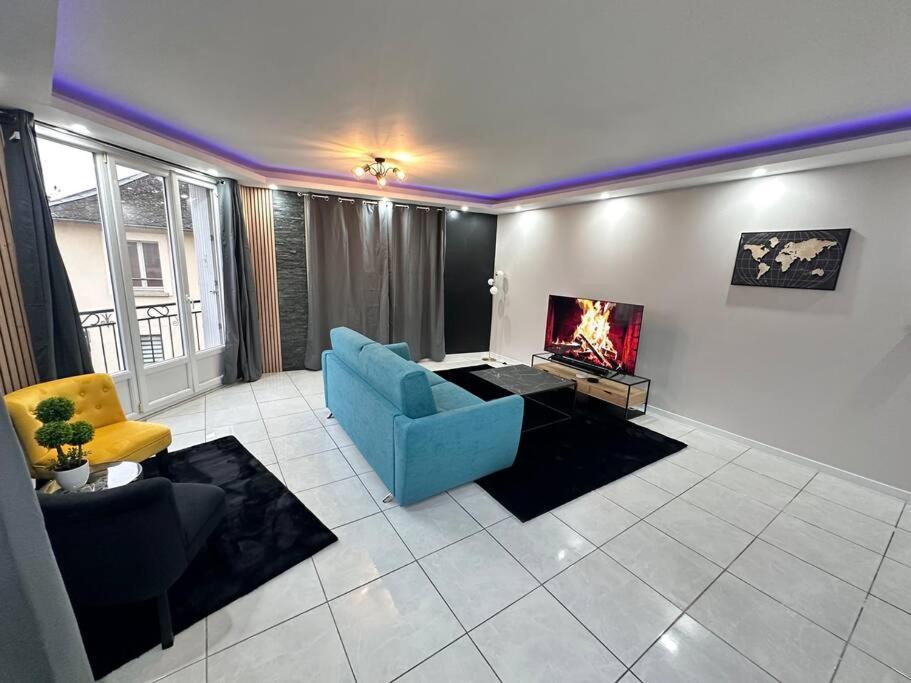 E Servagnat T3 Luxe Avec Sauna Jacuzzi Et Hammam Epernay Luaran gambar